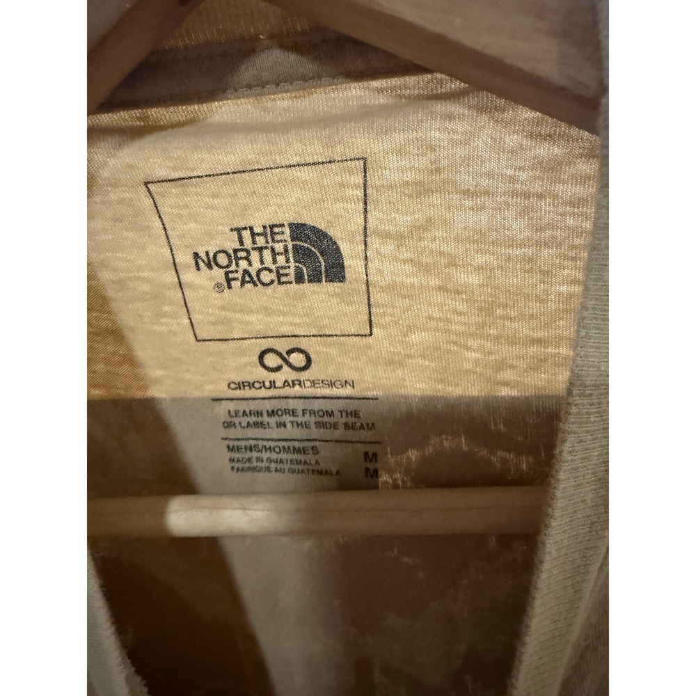 The North Face Mens Tan Camo‎ Box Logo Circular Design Graphic T-Shirt Size M - Picture 6 of 9